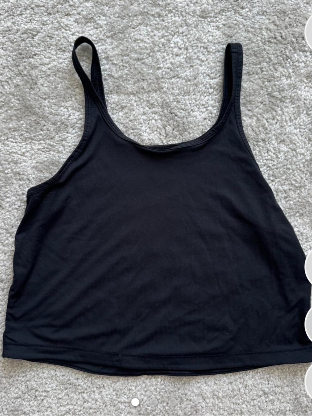 Black Outdoor Research tank top in size M
